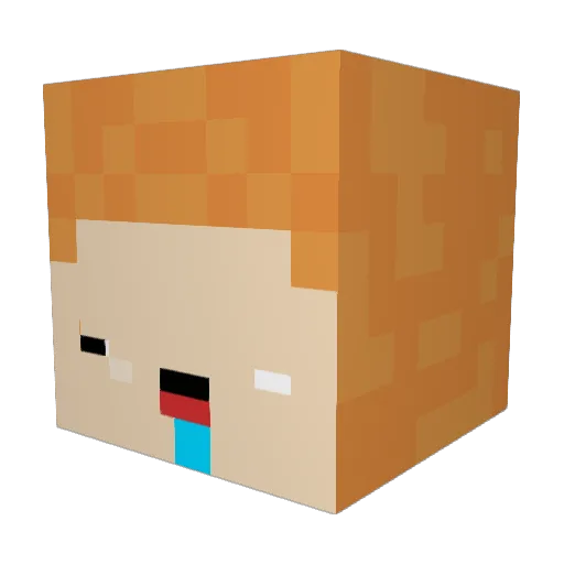 LitUHC Minecraft avatar head, 3D render