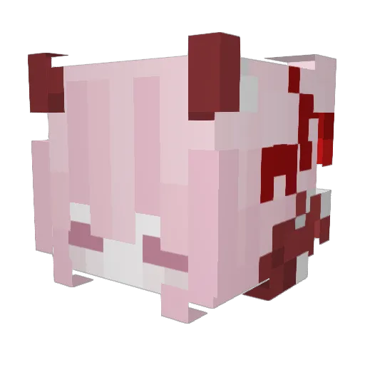 LiteralFight Minecraft avatar head, 3D render