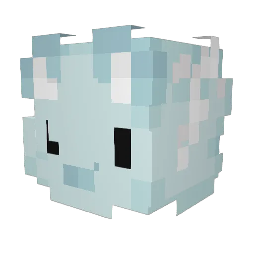 LiterallyTheGod Minecraft avatar head, 3D render