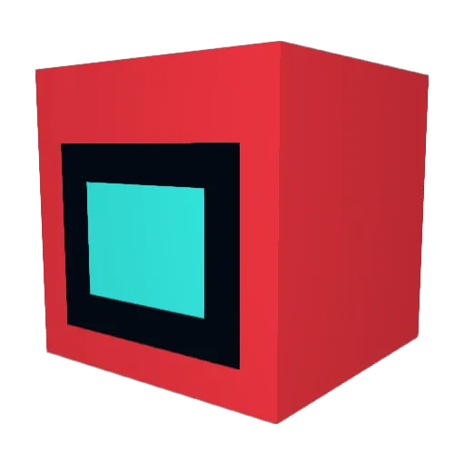 LiterallyUrMom Minecraft avatar head, 3D render