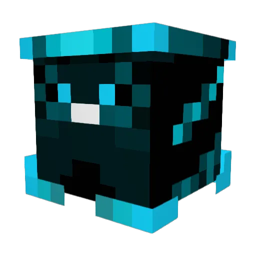Lithenhir Minecraft avatar head, 3D render