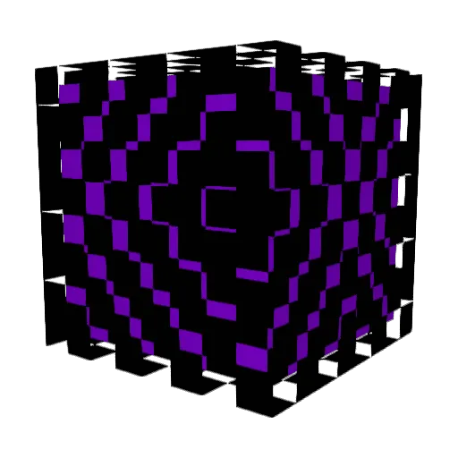 Litlle_dragon Minecraft avatar head, 3D render