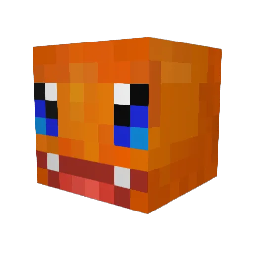 Lito0919y Minecraft avatar head, 3D render