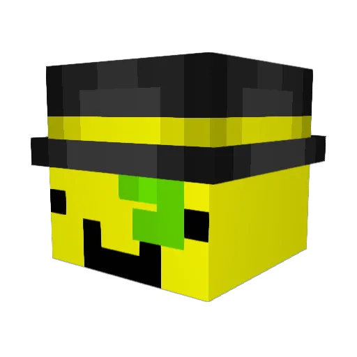 Littel_TW Minecraft avatar head, 3D render