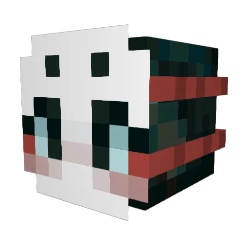 LittleArtistBoy Minecraft avatar head, 3D render