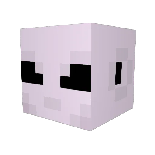 LittleAssassin Minecraft avatar head, 3D render