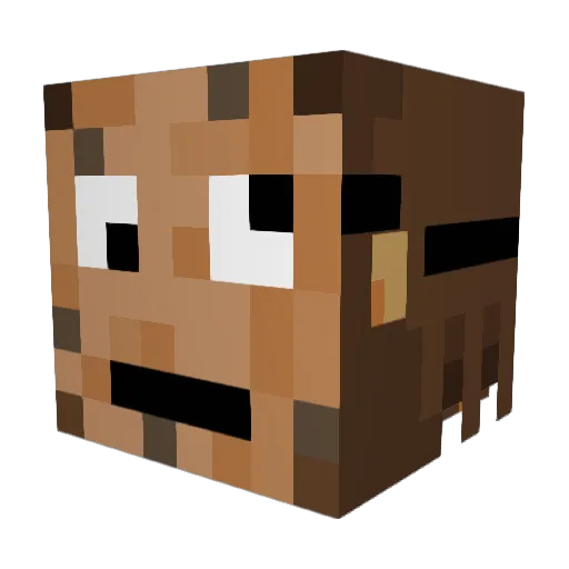 LittleBigHorn2 Minecraft avatar head, 3D render