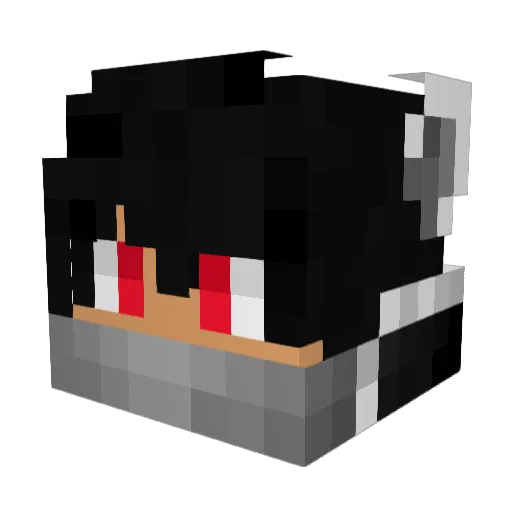 LittleBobBaldwin Minecraft avatar head, 3D render