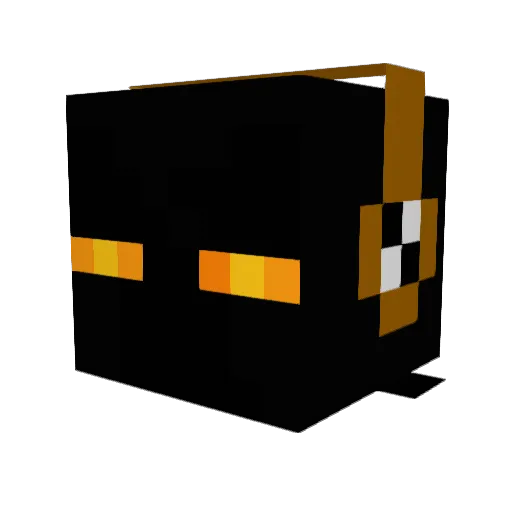 LittleBobbyJr Minecraft avatar head, 3D render