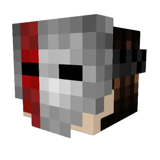 LittleCaesar14 Minecraft avatar head, 3D render