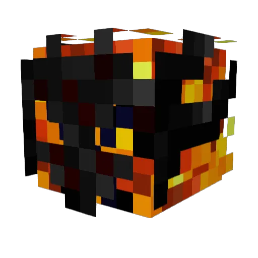 LittleChicken202 Minecraft avatar head, 3D render
