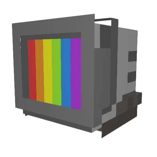 LittleClench Minecraft avatar head, 3D render