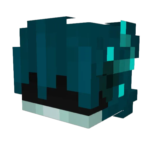 LittleDemonGG Minecraft avatar head, 3D render