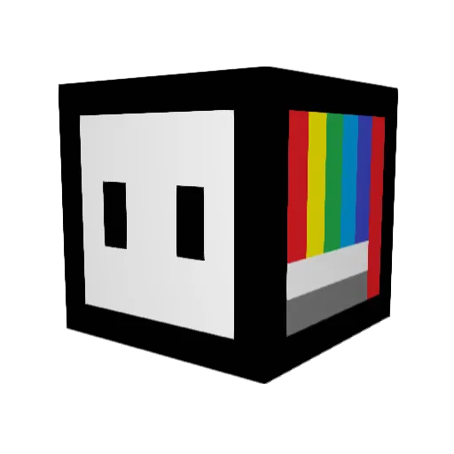 LittleDing123 Minecraft avatar head, 3D render