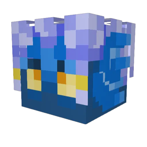 LittleDracoKid Minecraft avatar head, 3D render