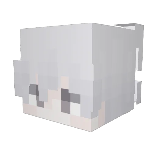 LittleFreezer Minecraft avatar head, 3D render