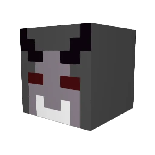 LittleG1562 Minecraft avatar head, 3D render