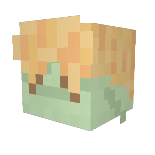 LittleGremlinBoy Minecraft avatar head, 3D render