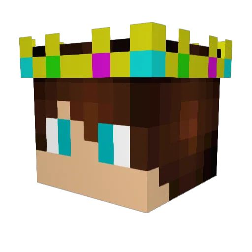 LittleGuy_YT Minecraft avatar head, 3D render
