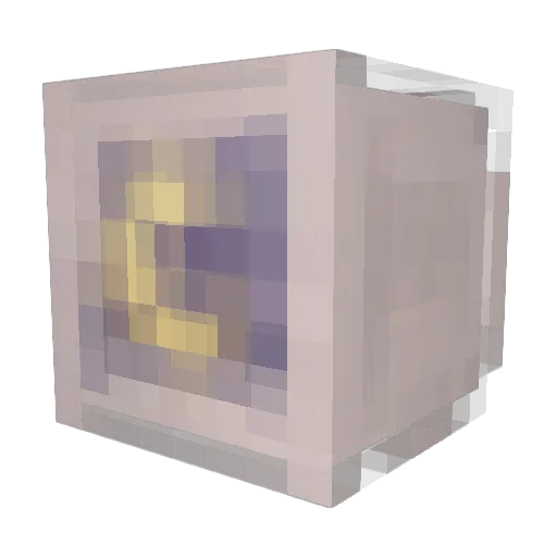 LittleInstinct Minecraft avatar head, 3D render
