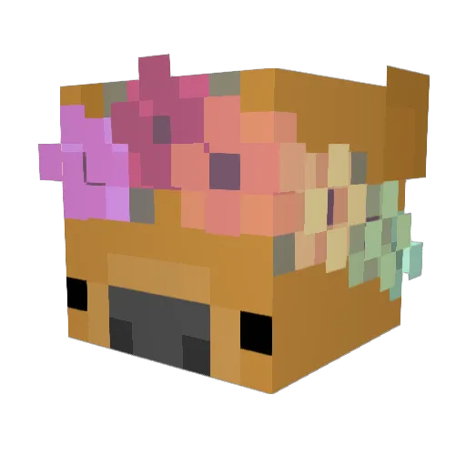LittleJersey Minecraft avatar head, 3D render