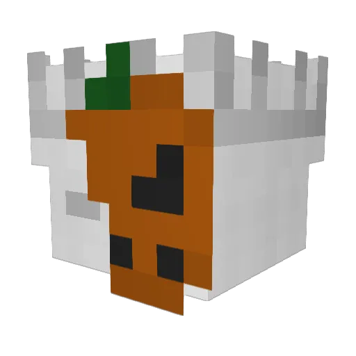 LittleLee823 Minecraft avatar head, 3D render