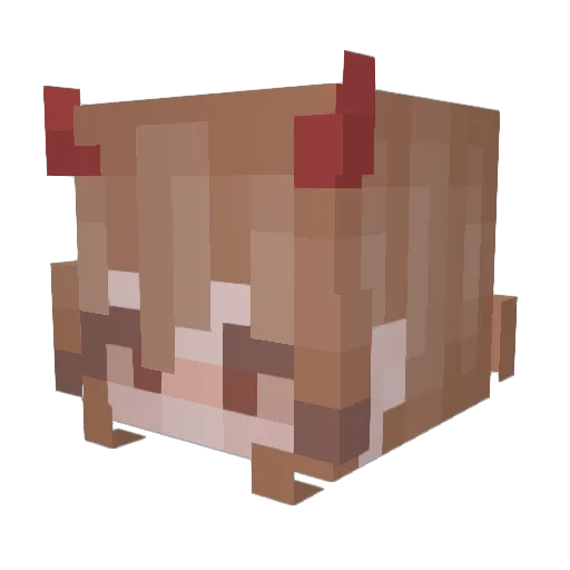 LittleM0nkey74 Minecraft avatar head, 3D render