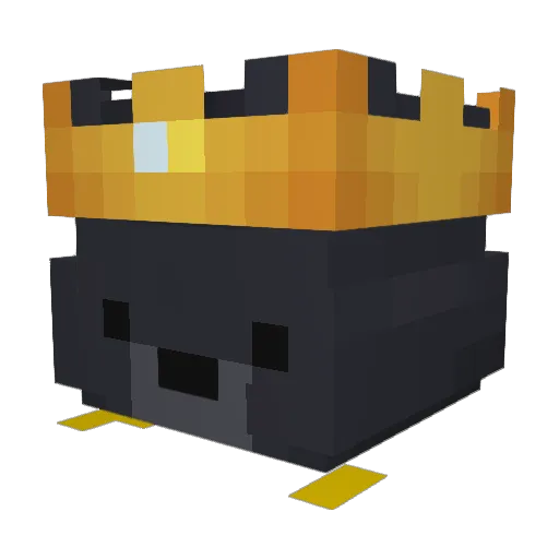 LittleMonkeMan Minecraft avatar head, 3D render