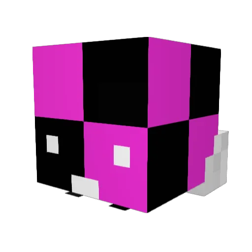 LittleOatplanter Minecraft avatar head, 3D render