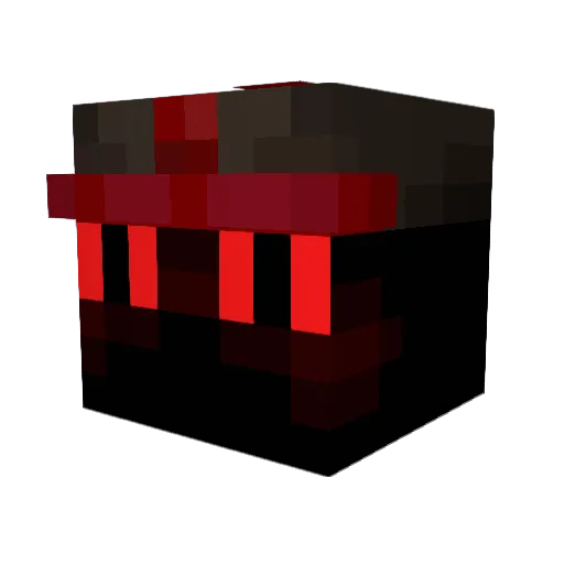 LittlePa0 Minecraft avatar head, 3D render