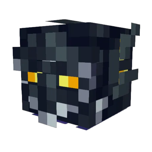 LittlePanik Minecraft avatar head, 3D render