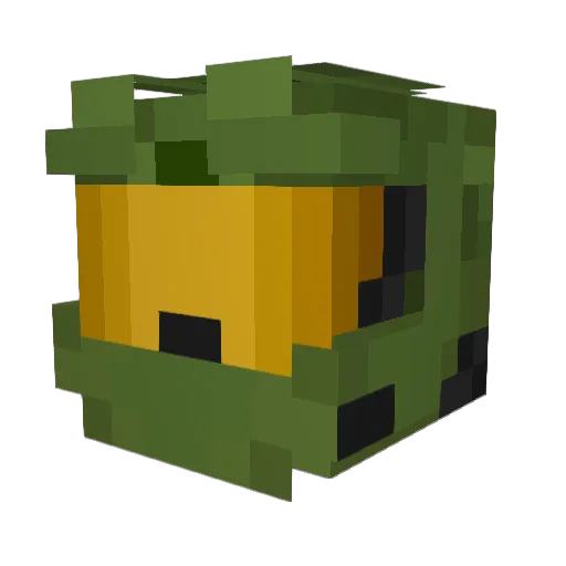 LittlePyro1377 Minecraft avatar head, 3D render