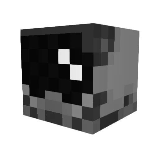 LittleRavioli Minecraft avatar head, 3D render