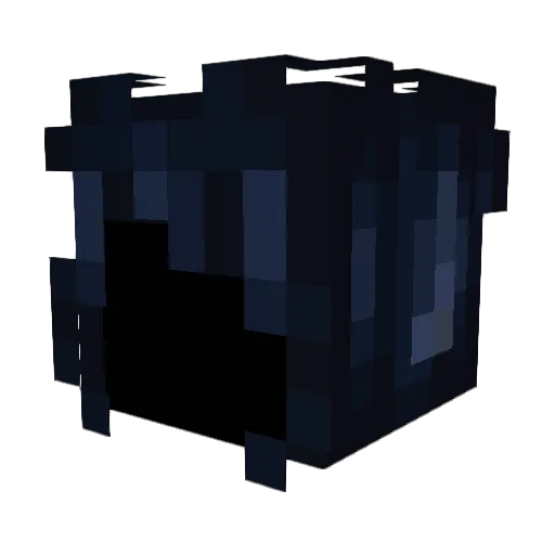LittleShadowKat Minecraft avatar head, 3D render