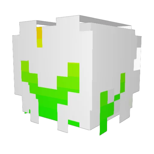 LittleSlave777 Minecraft avatar head, 3D render
