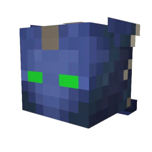 LittleSmokey108 Minecraft avatar head, 3D render