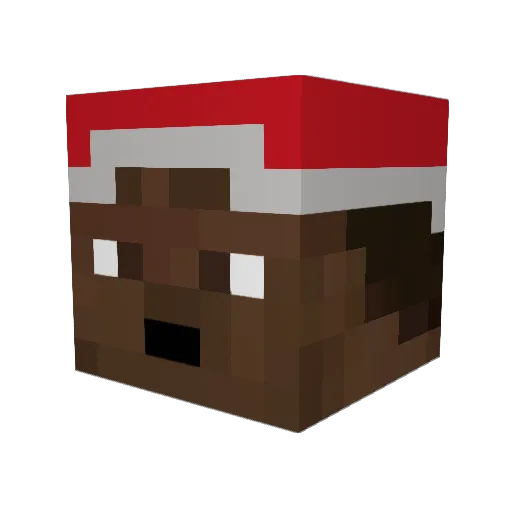 LittleTimmothy Minecraft avatar head, 3D render