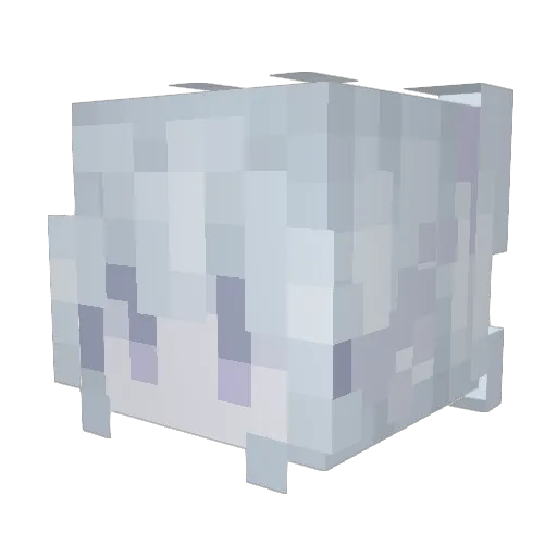 LittleVamps_ Minecraft avatar head, 3D render