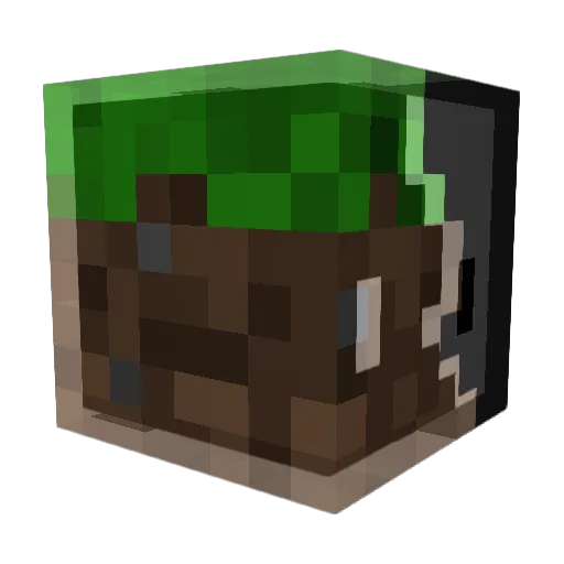 LittleYakubovich Minecraft avatar head, 3D render
