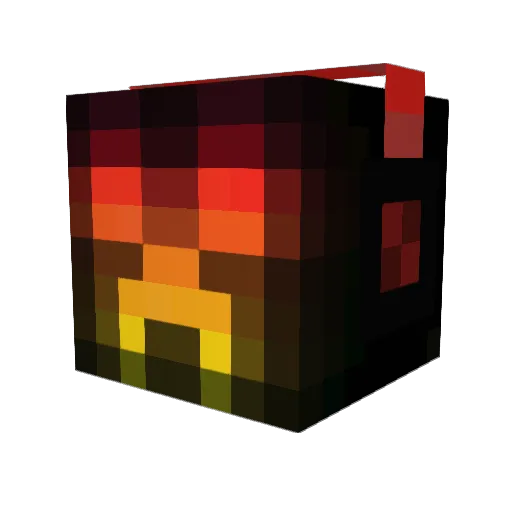 Little_Arm Minecraft avatar head, 3D render
