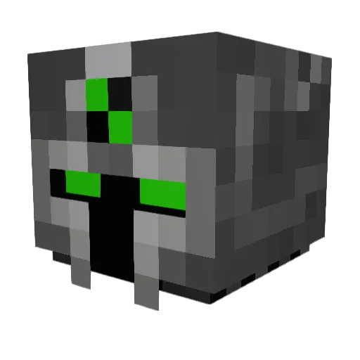 Little_Boii Minecraft avatar head, 3D render