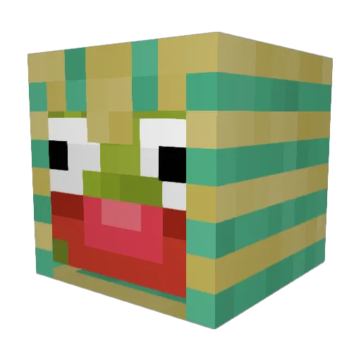 Little_Emster Minecraft avatar head, 3D render