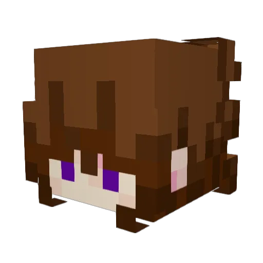 Little_Mac_Main Minecraft avatar head, 3D render