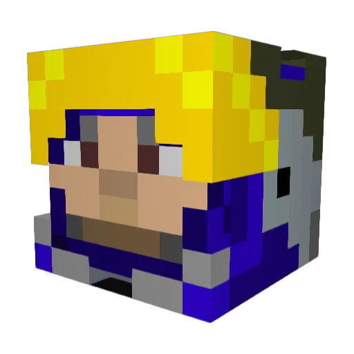Little_Timmy68 Minecraft avatar head, 3D render