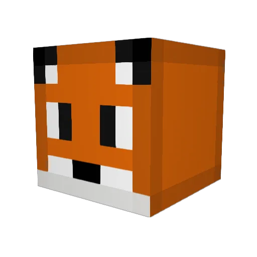 Little_WillyB Minecraft avatar head, 3D render