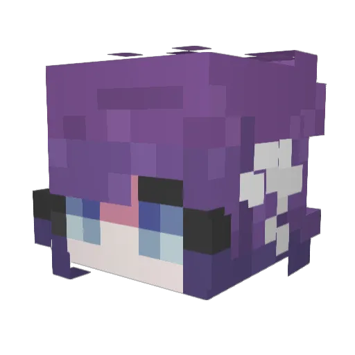 Little_Wotsit Minecraft avatar head, 3D render