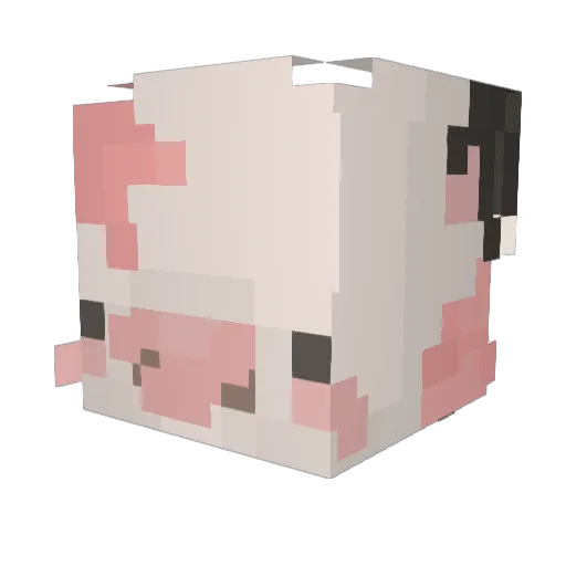 Little_lab Minecraft avatar head, 3D render