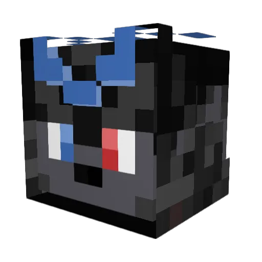 Littledragon4747 Minecraft avatar head, 3D render