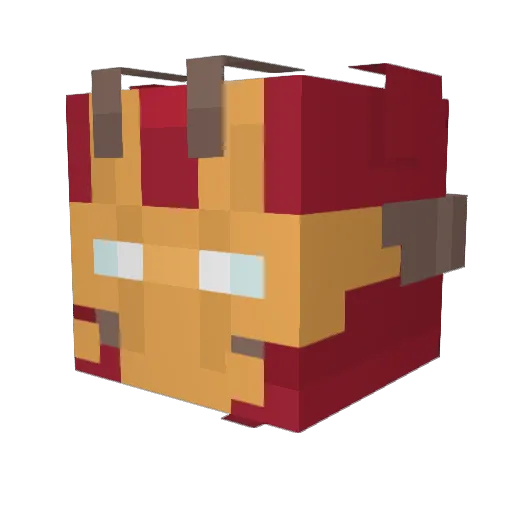 Littlegear565 Minecraft avatar head, 3D render