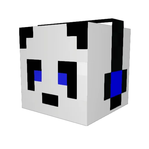 Littleguy_ Minecraft avatar head, 3D render